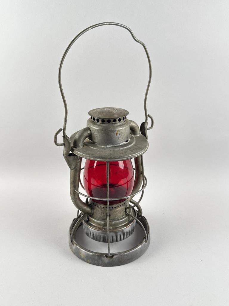 DIETZ RAILROAD LANTERN 19th/Early 20th Century Height 10.75". (1 of 3)