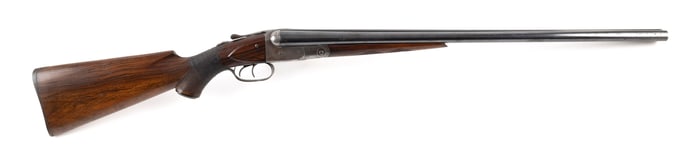 * PARKER V SIDE-BY-SIDE SHOTGUN 20th Century Length of pull 14.25". Length of barrels 26". Total
