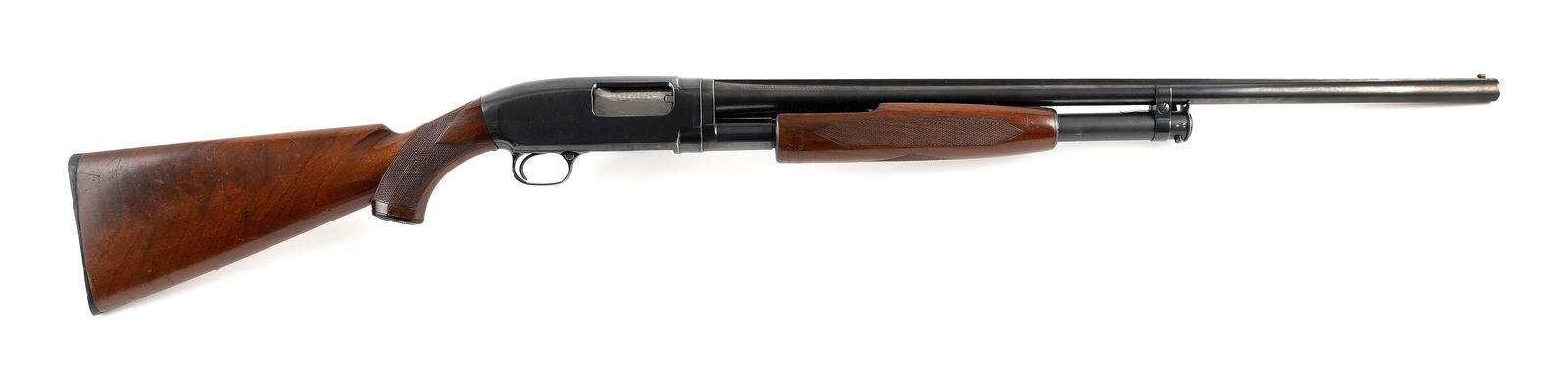 * WINCHESTER MODEL 12 SLIDE-ACTION SHOTGUN 20th Century Length of barrel 26". Total length 44.5". (1 of 1)