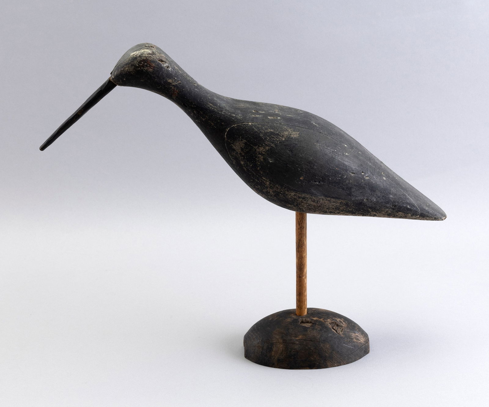MASSACHUSETTS WILLET DECOY Circa 1890 Length 14". (1 of 3)