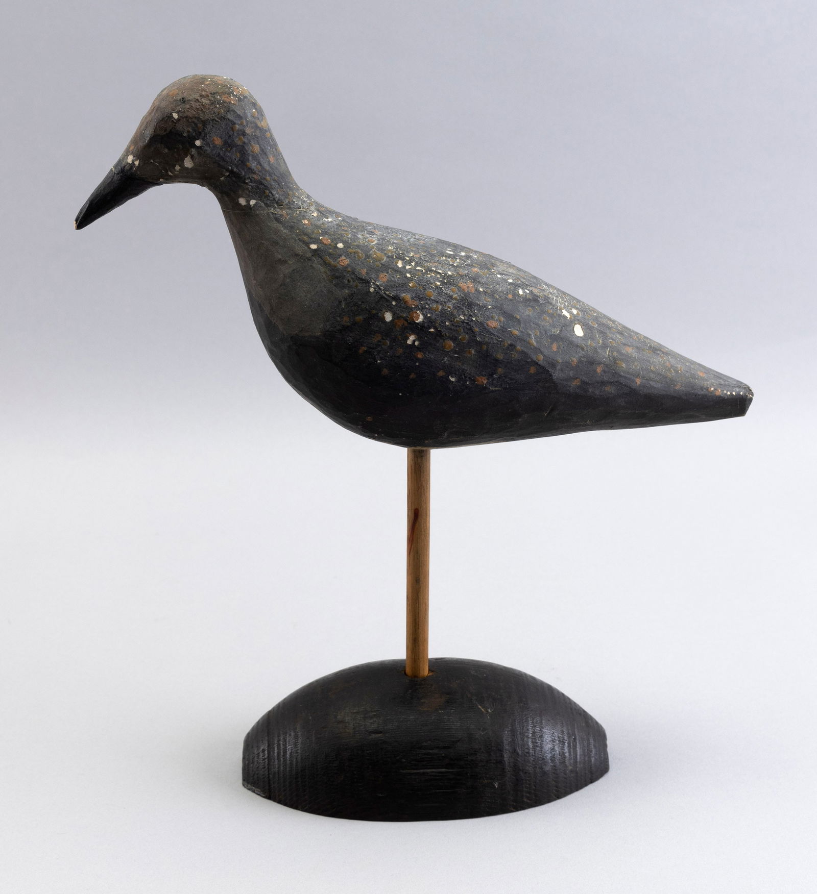 MASSACHUSETTS PLOVER DECOY Circa 1890 Length 11". (1 of 3)
