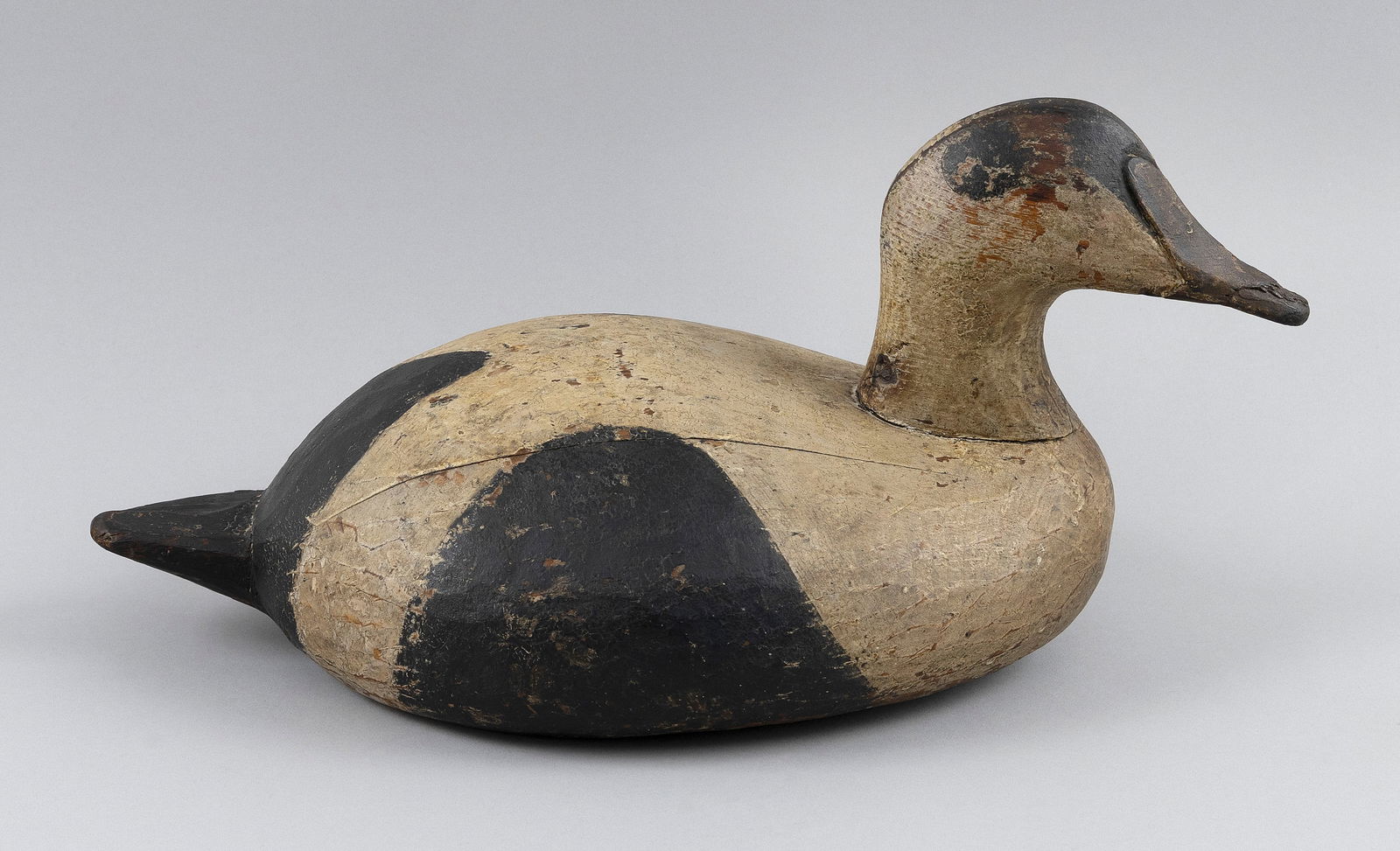NOVA SCOTIA EIDER DRAKE DECOY Early 20th Century Length 16". (1 of 3)