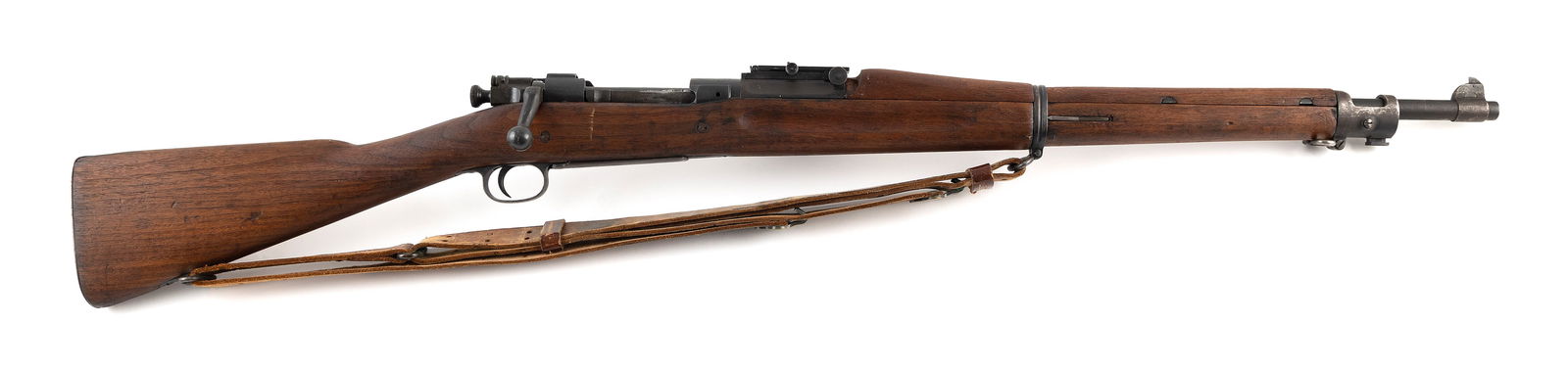 * U.S. SPRINGFIELD ARMORY MODEL 1903 RIFLE Circa 1917 Length of barrel 24". Total length 43.5". (1 of 2)