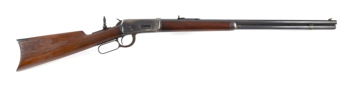 WINCHESTER MODEL 1894 RIFLE 19th Century Length of barrel 26". Total length 44".