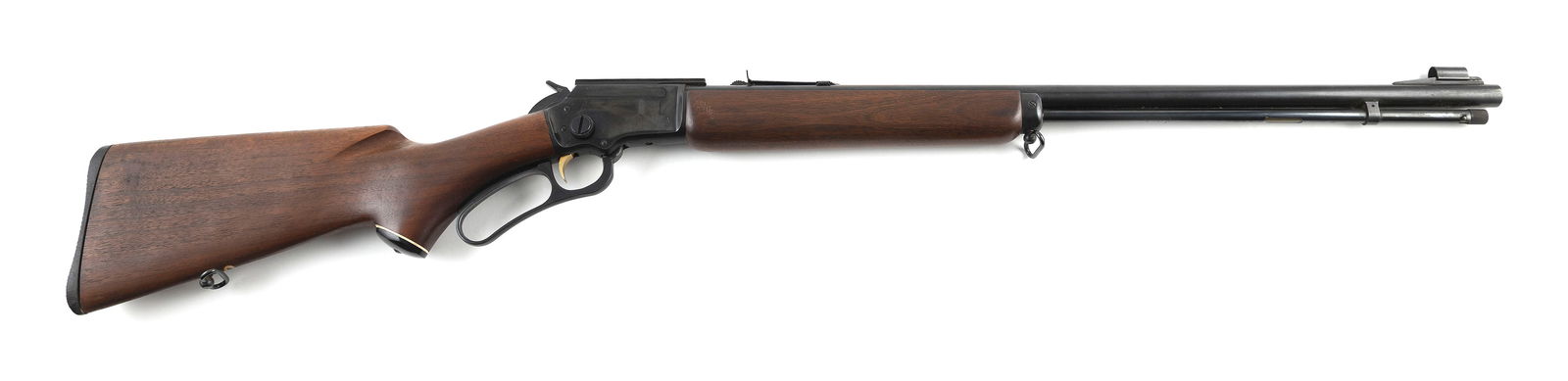 * MARLIN MODEL 39A GOLDEN TAKEDOWN LEVER-ACTION RIFLE 20th Century Length of barrel 23". Total: * MARLIN MODEL 39A GOLDEN TAKEDOWN LEVER-ACTION RIFLE20th Century.22 cal., Serial #T18794.* This gun will only be delivered to holders of a Federal Firearms Dealer's License. Please be aware of licens