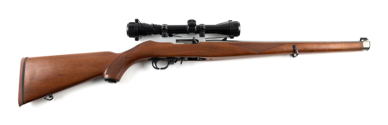 * RUGER 10/22 RIFLE 20th Century Length of barrel 18". Total length 37". (1 of 1)