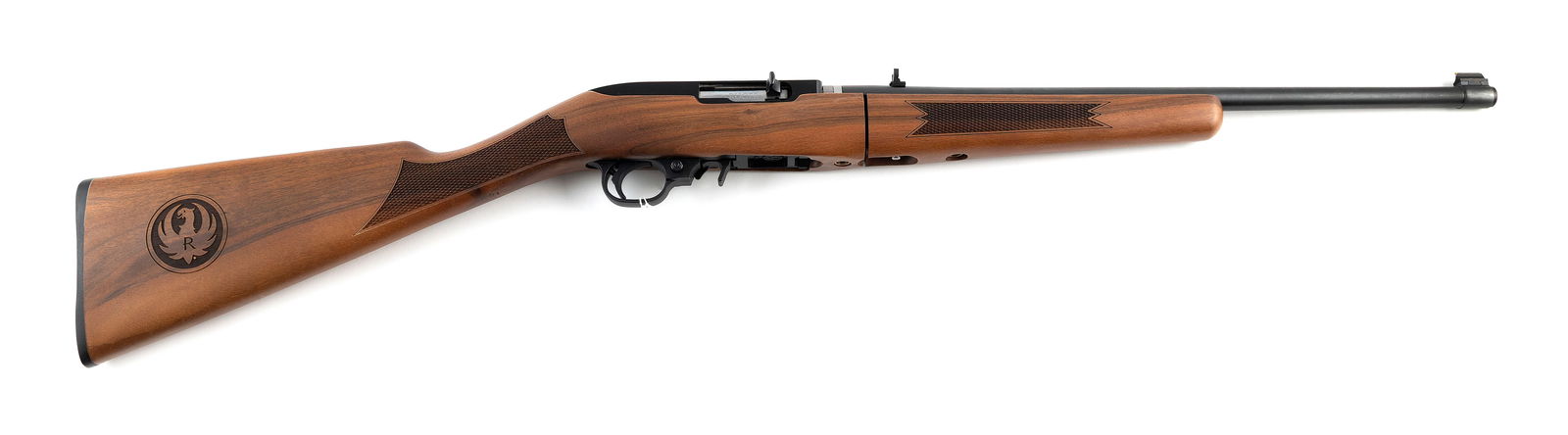 * RUGER 10/22 SEMI-AUTOMATIC RIFLE 20th Century Length of barrel 18". Total length 37". (1 of 1)