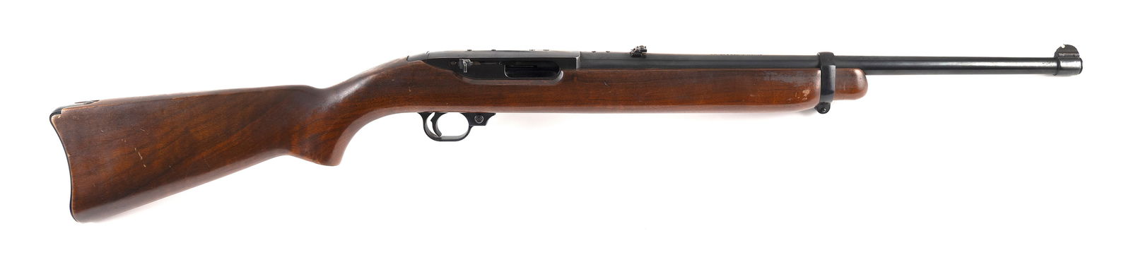 * RUGER SEMI-AUTOMATIC CARBINE 20th Century Length of barrel 18". Total length 37". (1 of 2)