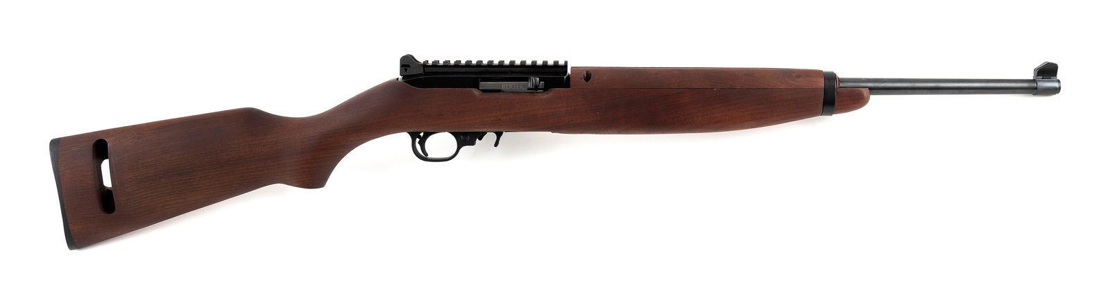 * RUGER 10/22 SEMI-AUTOMATIC CARBINE Contemporary Length of barrel 18". Total length 36.5".: * RUGER 10/22 SEMI-AUTOMATIC CARBINEContemporary.22 cal., Serial #0008-67417.* This gun will only be delivered to holders of a Federal Firearms Dealer's License. Please be aware of license requirement