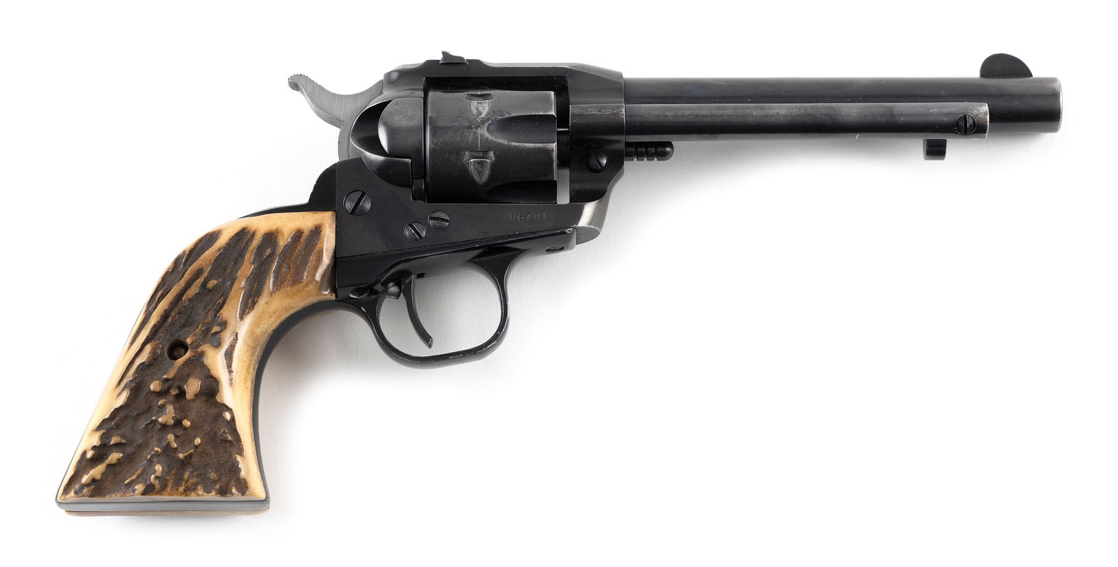 * RUGER SINGLE-SIX REVOLVER 20th Century Length of barrel 5.5". Total length 10". (1 of 1)