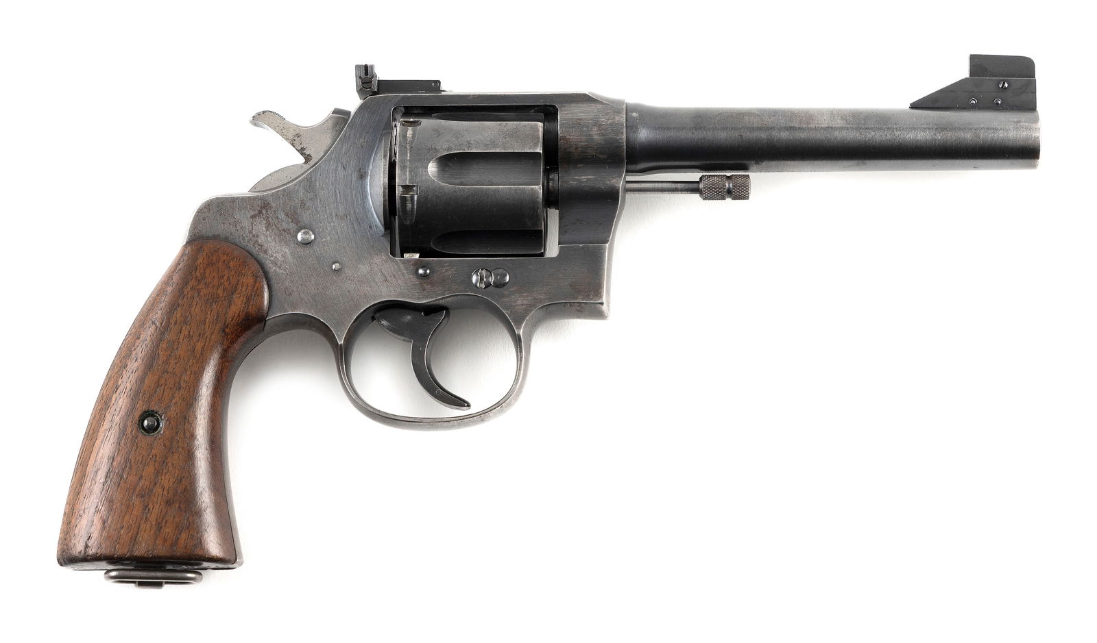 * COLT U.S. ARMY MODEL 1917 REVOLVER WWI Era Length of barrel 5.5". Total length 10.5".: * COLT U.S. ARMY MODEL 1917 REVOLVERWWI Era.45 cal., Serial #197978.* This gun will only be delivered to holders of a Federal Firearms Dealer's License. Please be aware of license requirements and del