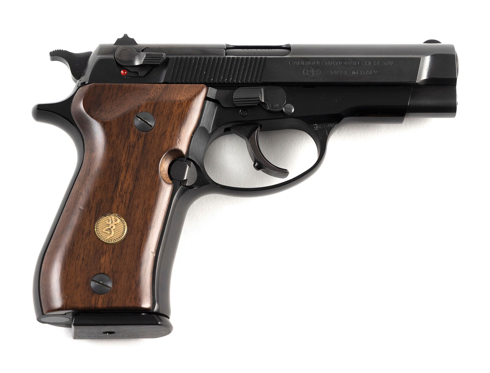 * BROWNING MODEL 80-A SEMI-AUTOMATIC PISTOL 20th Century Length of barrel 3.5". Total length 7". (1 of 1)