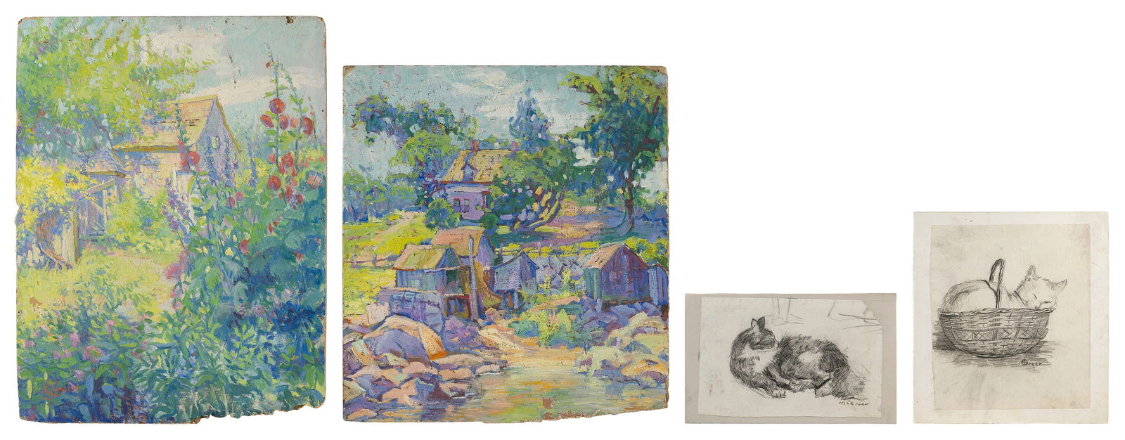 MABEL GREER (Massachusetts, 1880-1972), Four works (1 of 1)