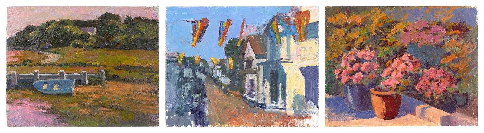 LOIS GRIFFEL (Massachusetts/New York, 1947-), Three landscapes (1 of 1)