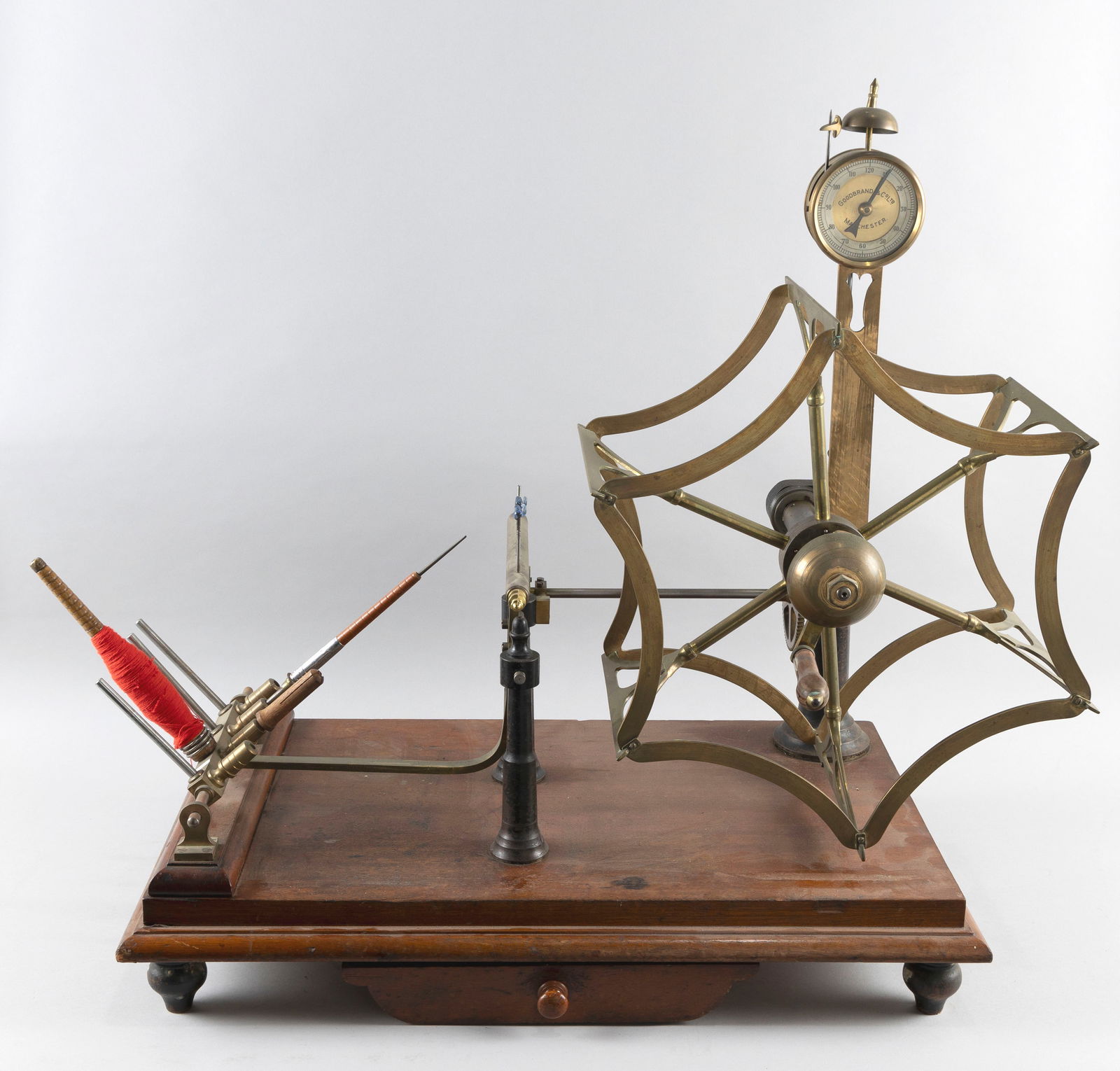 GOODBRAND & CO. LTD. SAMPLE OR WRAP REEL Manchester, England, Late 19th/Early 20th Century Height (1 of 7)