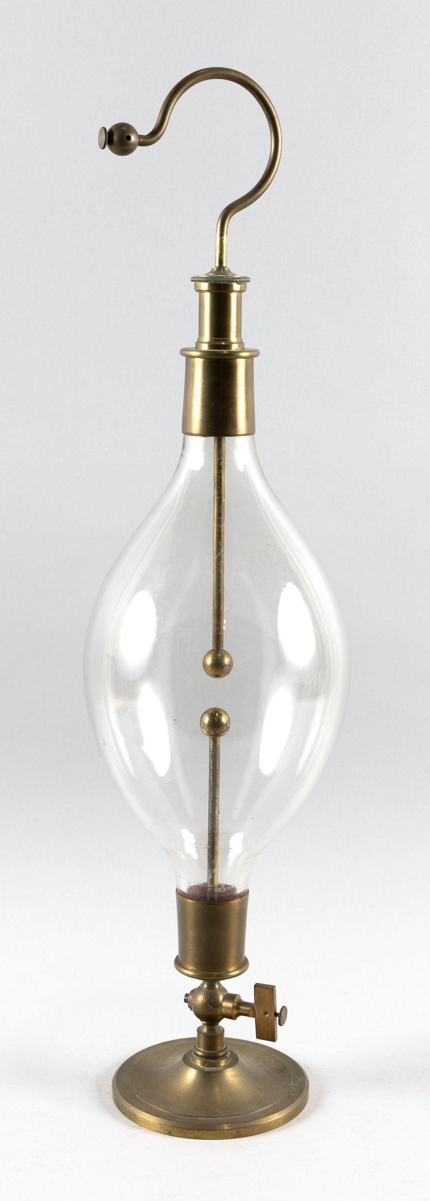 ELECTROSTATIC EGG Germany, Late 19th Century Height 25.5". (1 of 2)