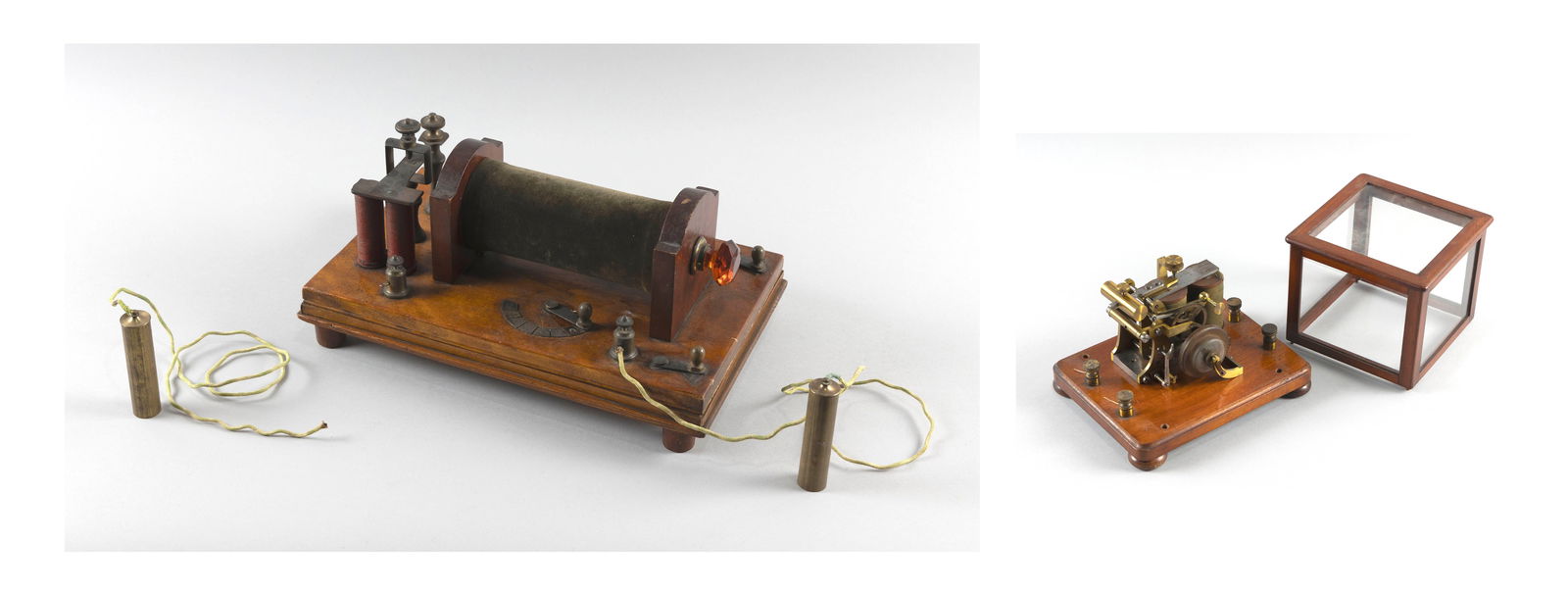 TWO INDUCTION COILS Late 19th Century and Early 20th Century (1 of 7)