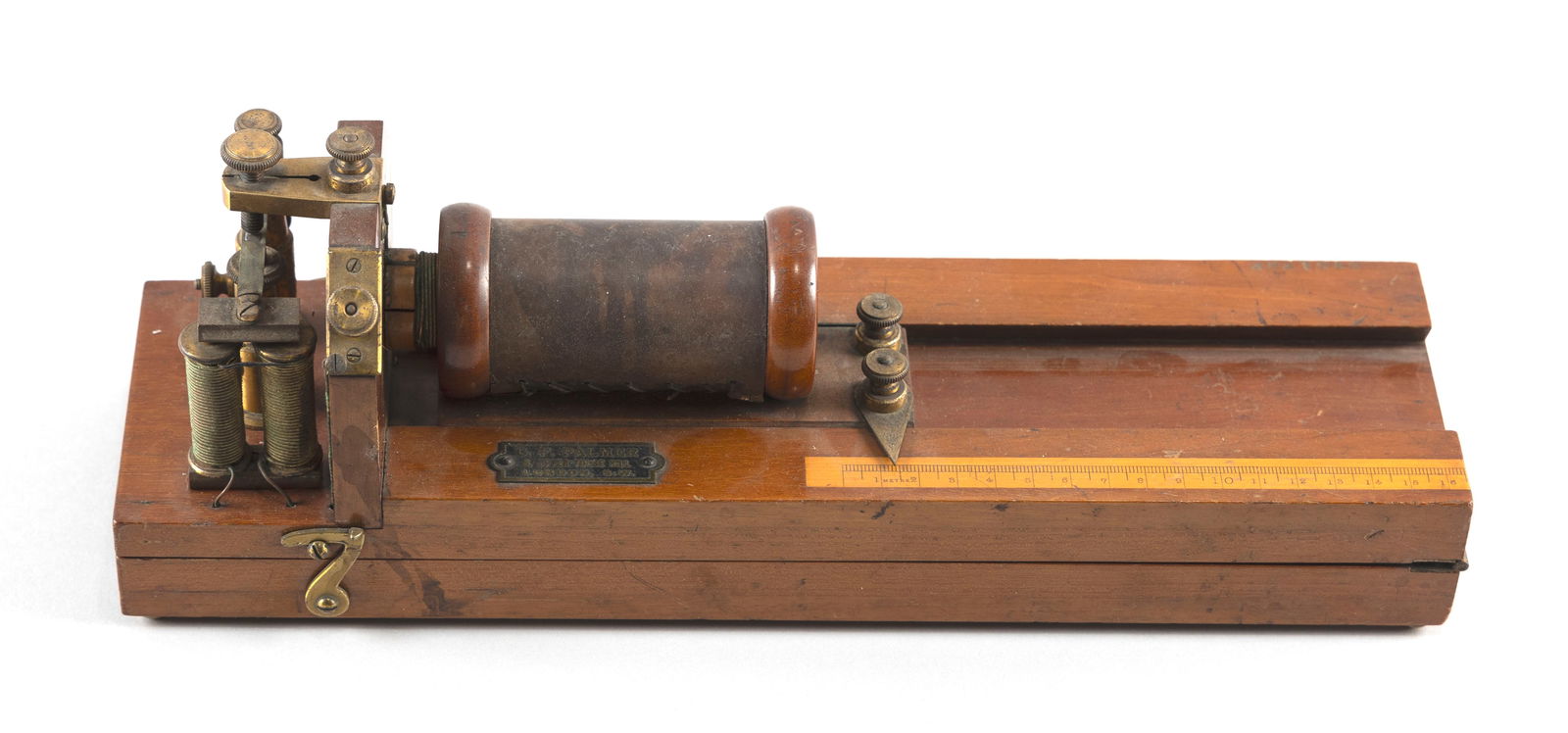 C.F. PALMER INDUCTION COIL London, Early 20th Century Height 5". Length 14". Width 4". (1 of 5)