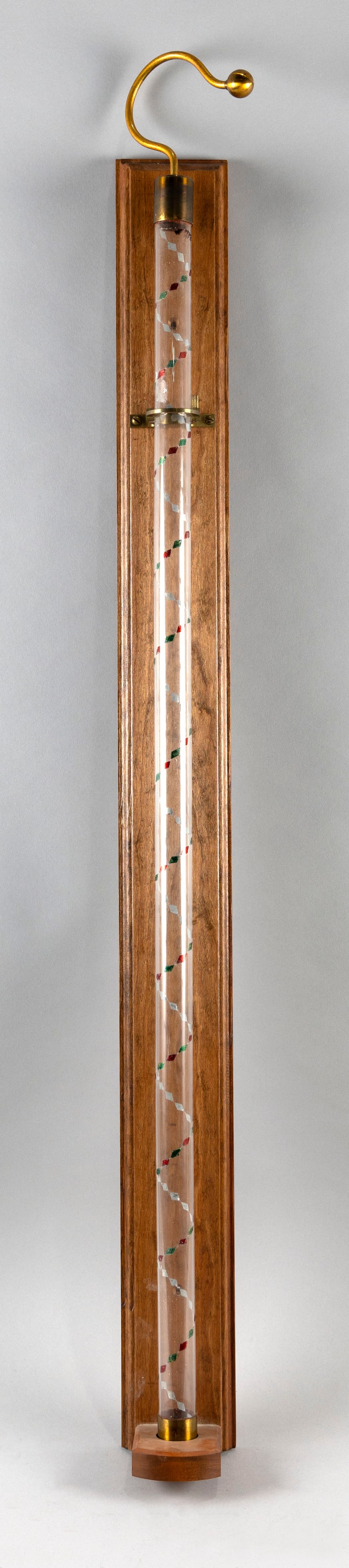 ELECTROSTATIC FLICKER OR SCINTILLATING TUBE England, Late 19th Century Length 42.5". (1 of 4)