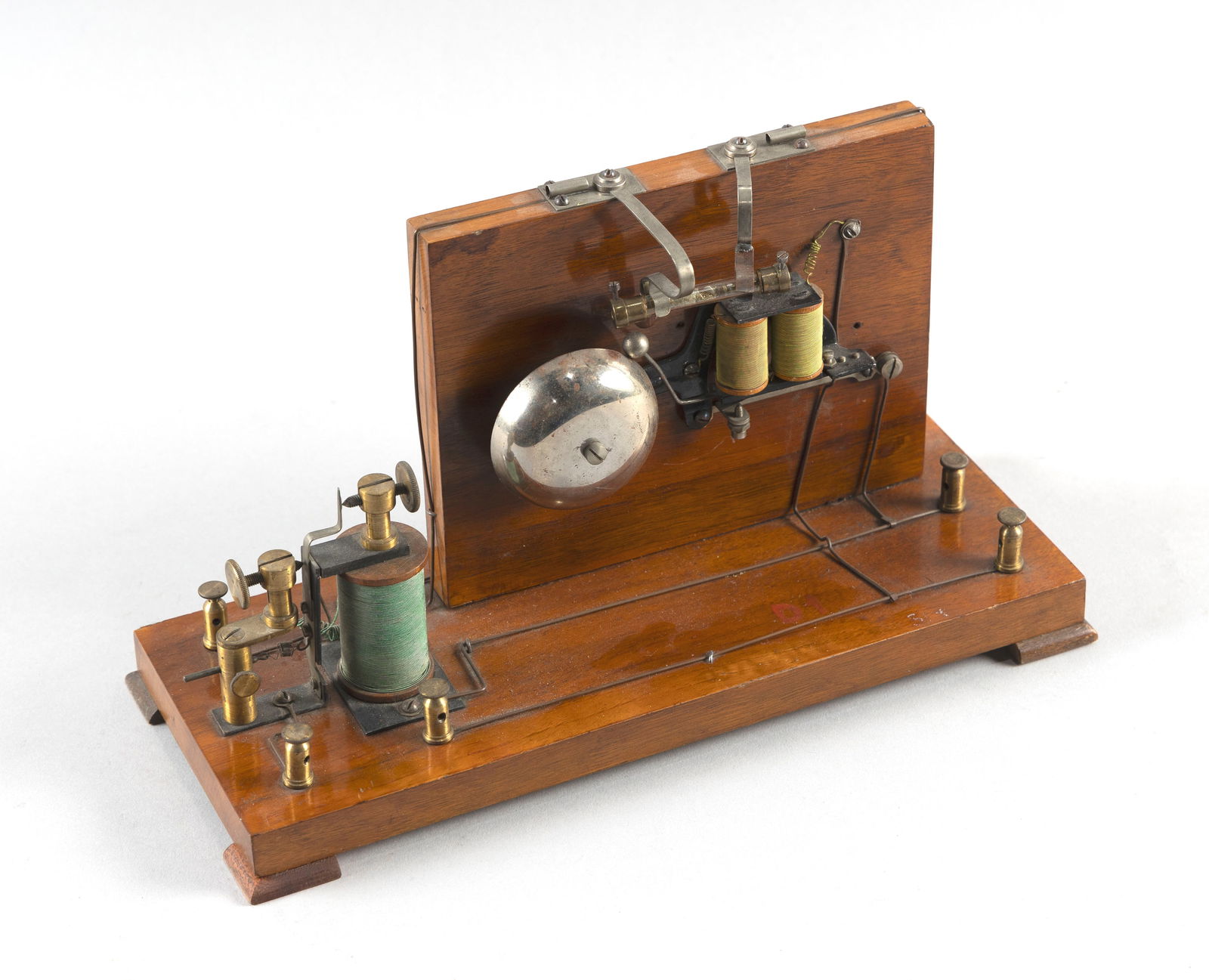 COHERER WIRELESS RECEIVER BY A. KLIENIK Bonn, Germany, Late 19th/Early 20th Century Height 6.75". (1 of 3)