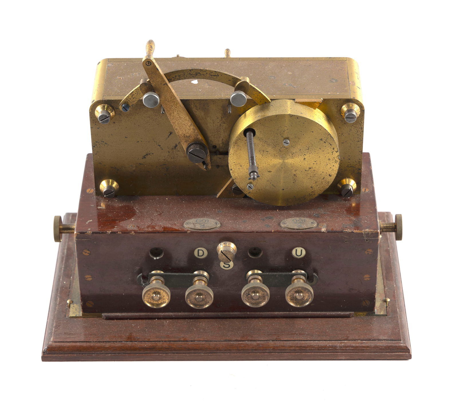 WHEATSTONE SPEED TELEGRAPH MORSE SIGNAL RECEIVER BY ELLIOTT BROS. LTD. London, Late 19th Century (1 of 3)