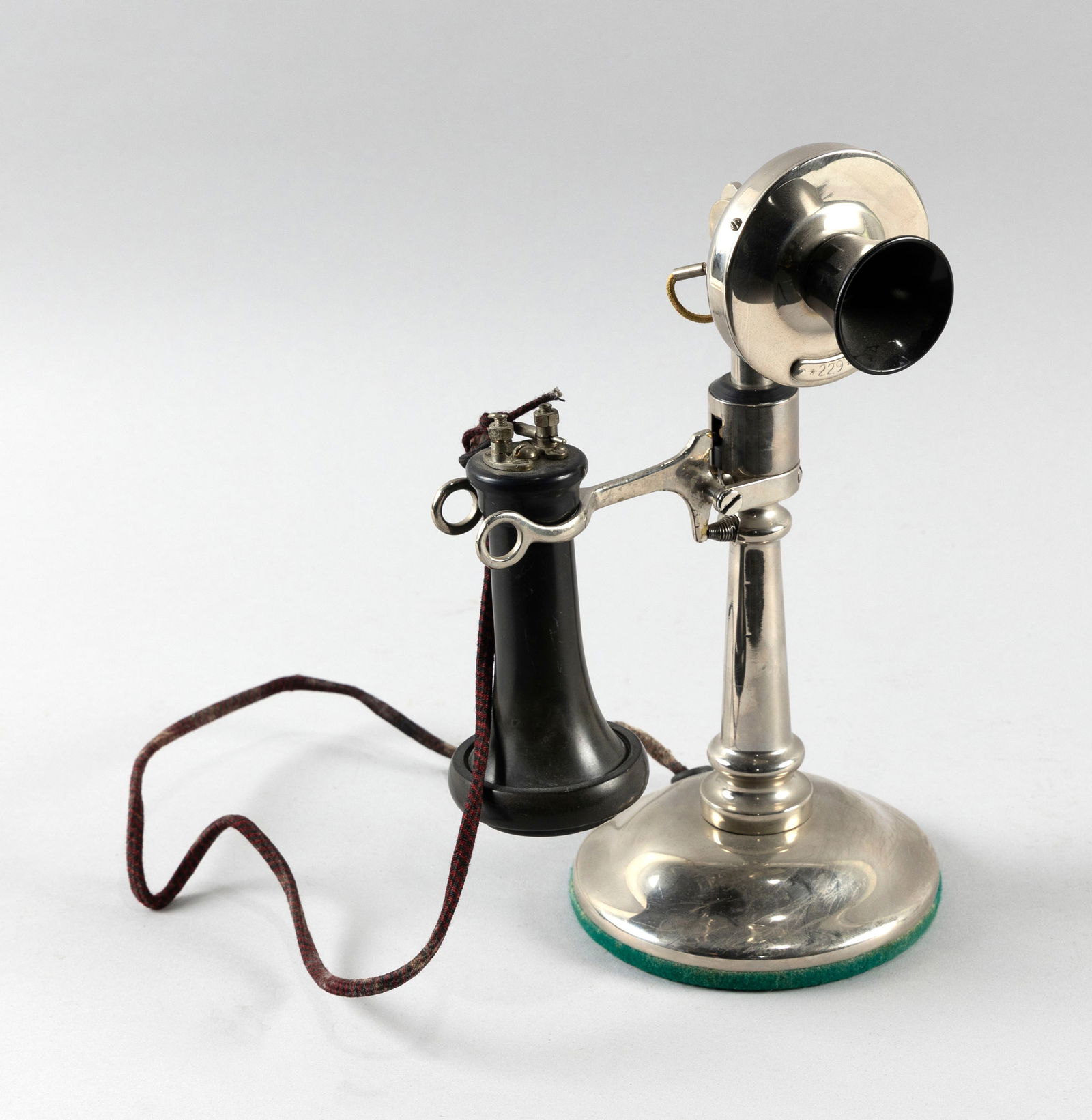 WESTERN ELECTRIC FOR AMERICAN BELL (W.E. BELL) #10 CANDLESTICK TELEPHONE Early 20th Century Height (1 of 3)