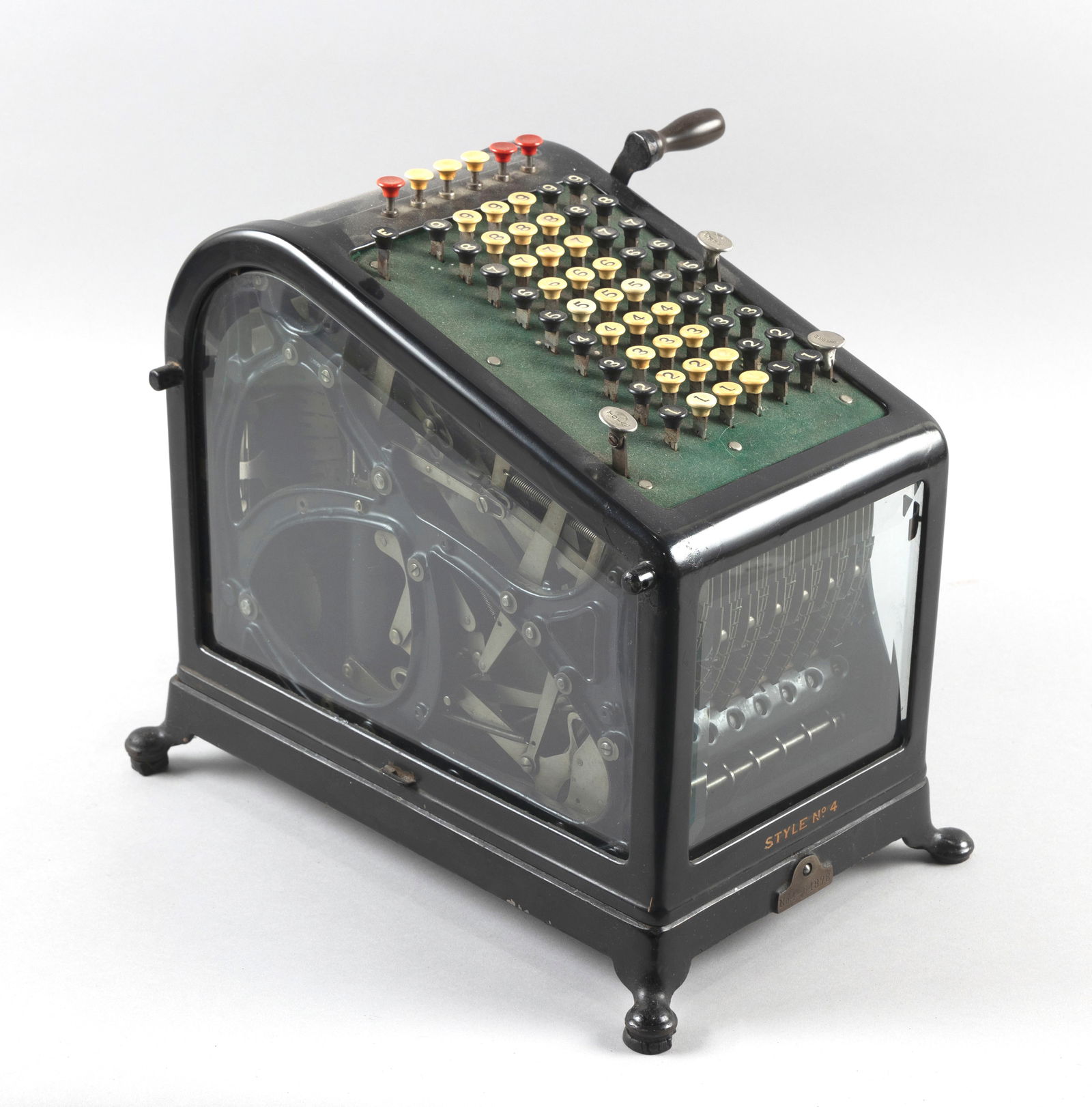 ADDING AND LISTING MACHINE (CALCULATOR) Late 19th/Early 20th Century Height 14". Width 10". Depth (1 of 5)