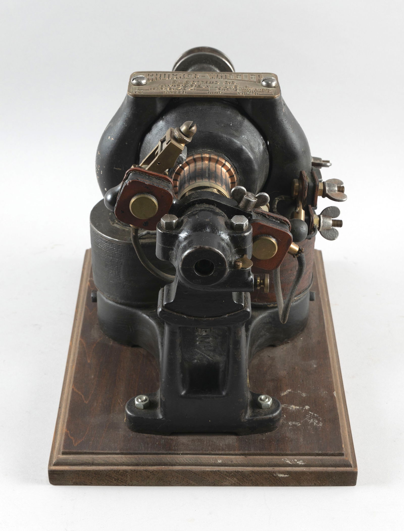 CROCKER-WHEELER BIPOLAR DIRECT-CURRENT ELECTRIC MOTOR New Jersey, Late 19th Century Total height (1 of 7)