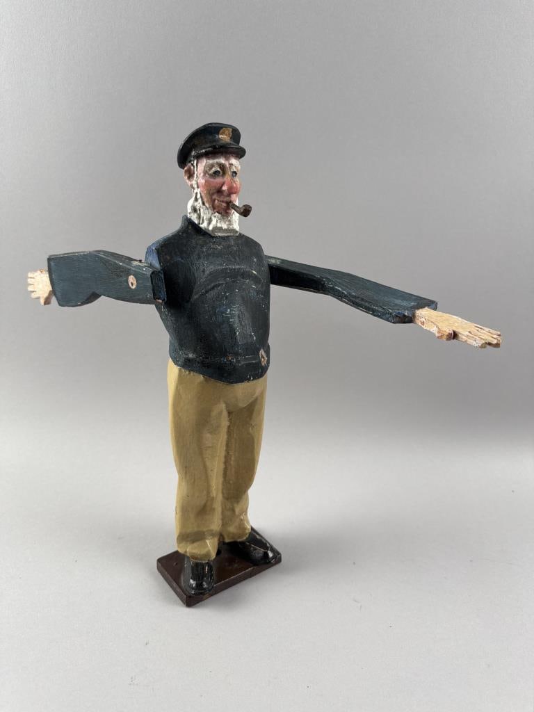 OLD SALT WHIRLIGIG 20th Century Height 17.5". (1 of 4)