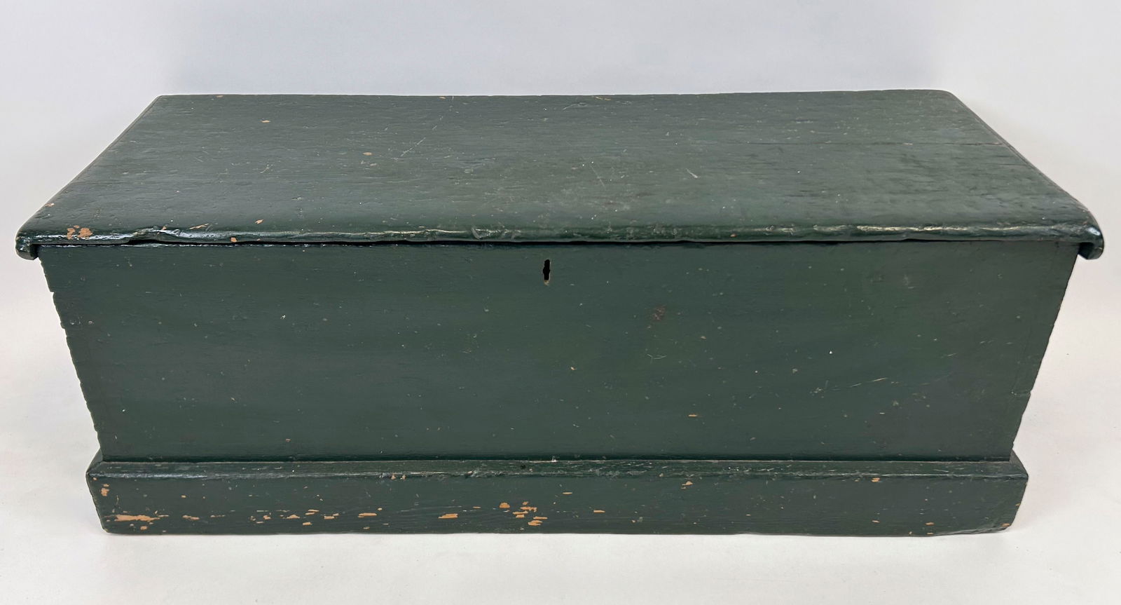 SEA CHEST 19th Century Height 16". Width 43". Depth 16". (1 of 3)