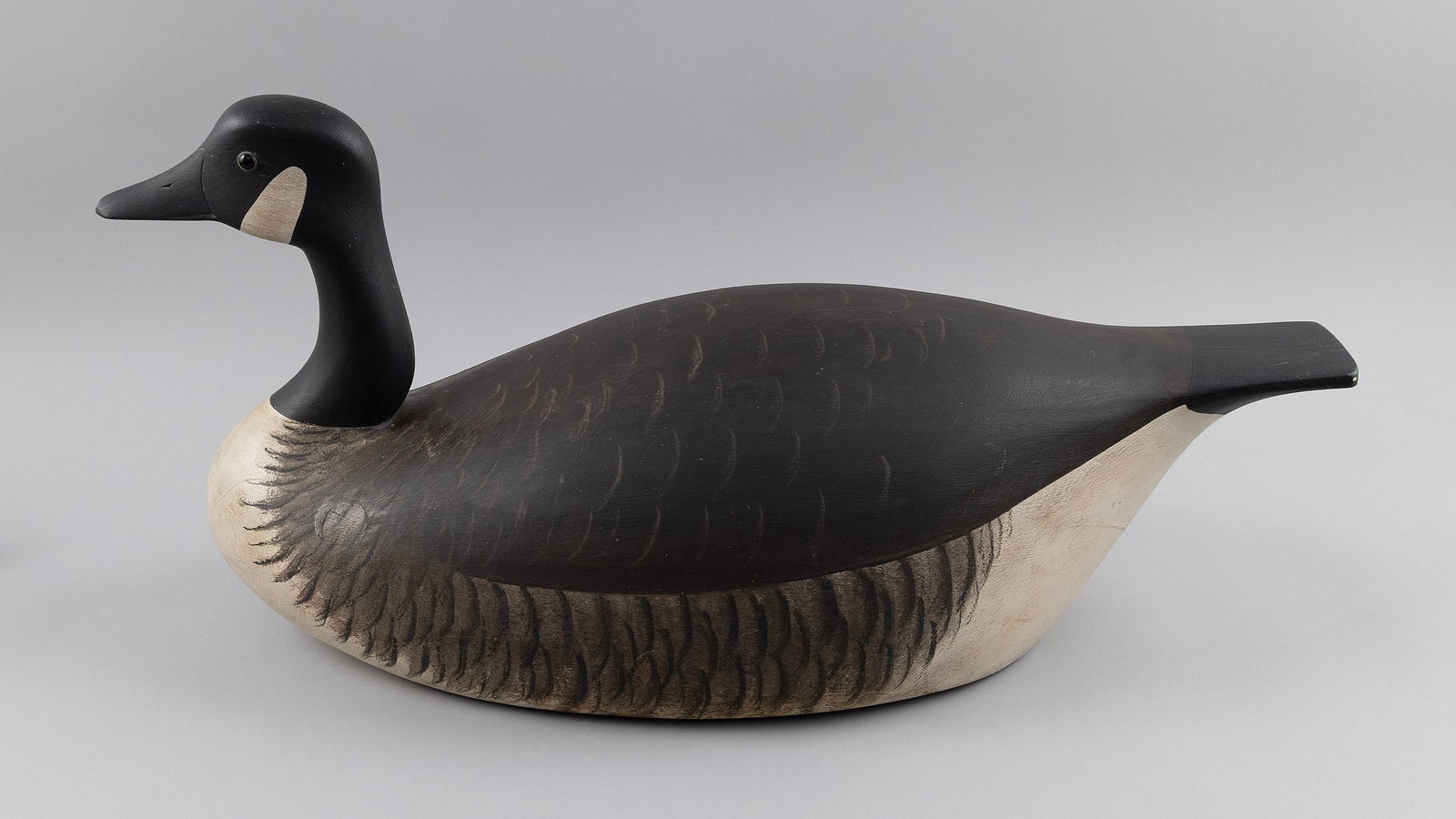 MARTY COLLINS CANADA GOOSE DECOY East Wareham, Massachusetts, 1960- Length 26". (1 of 1)
