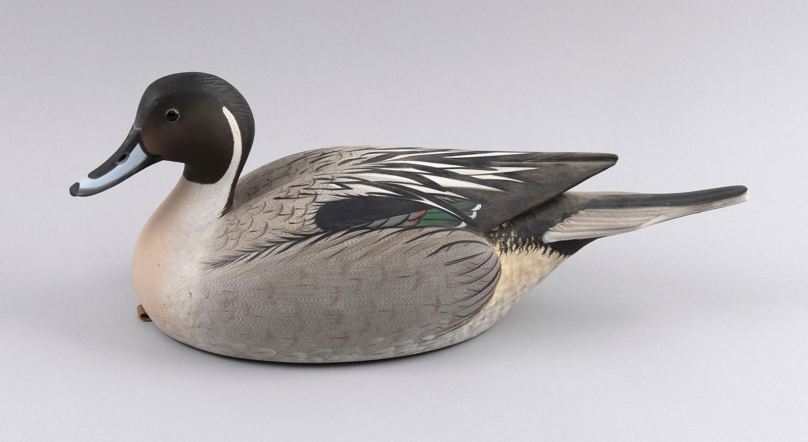 MARTY COLLINS PINTAIL DRAKE DECOY East Wareham, Massachusetts, 1960- Length 17". (1 of 3)