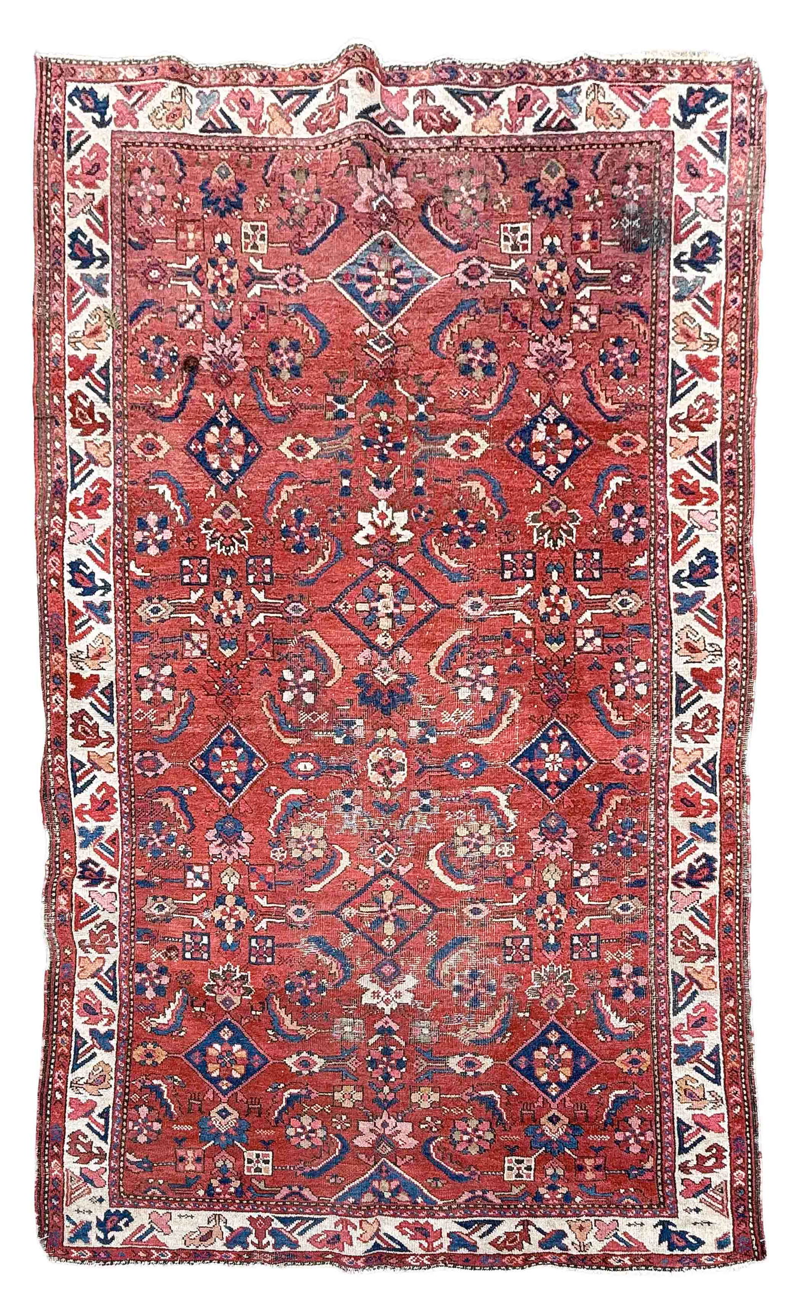 PERSIAN RUG: 4'1" X 6'9" Early 20th Century (1 of 1)