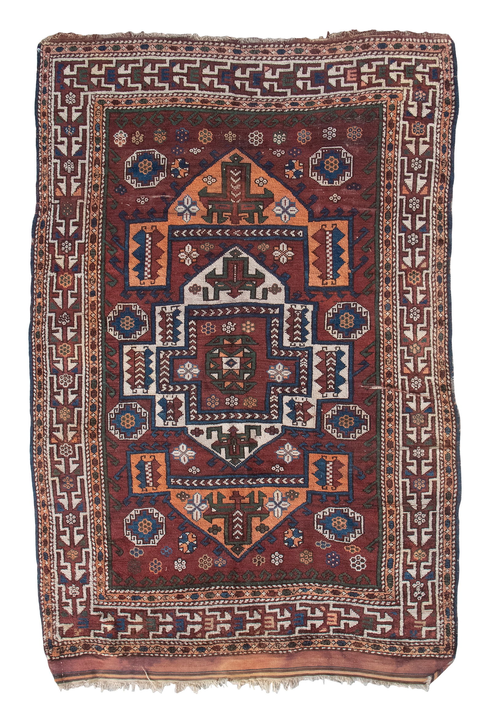 KAZAK RUG: 5'6" X 7'9" Early 20th Century (1 of 1)