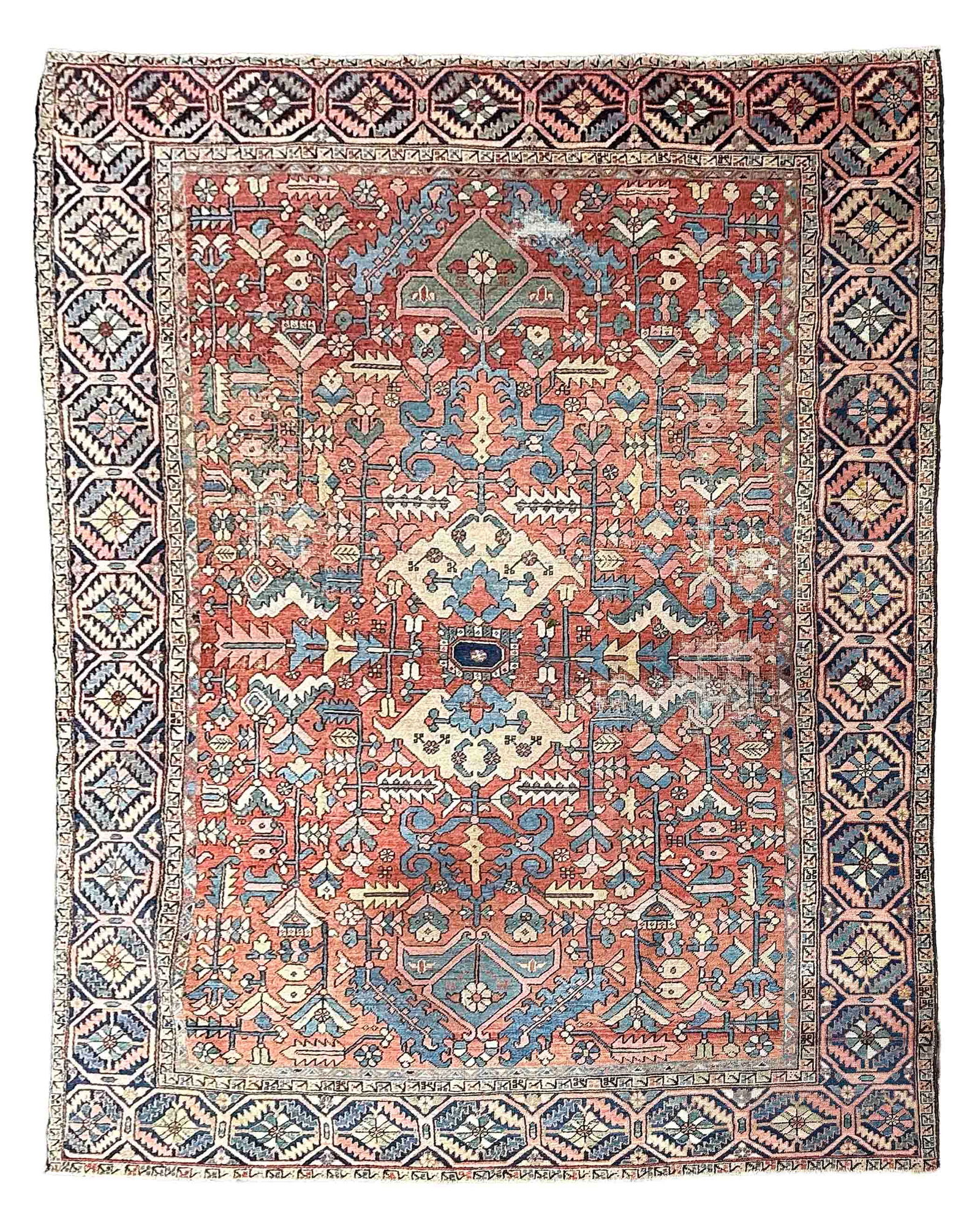 HERIZ RUG: 8'10" X 12'0" 1900-1915 (1 of 1)