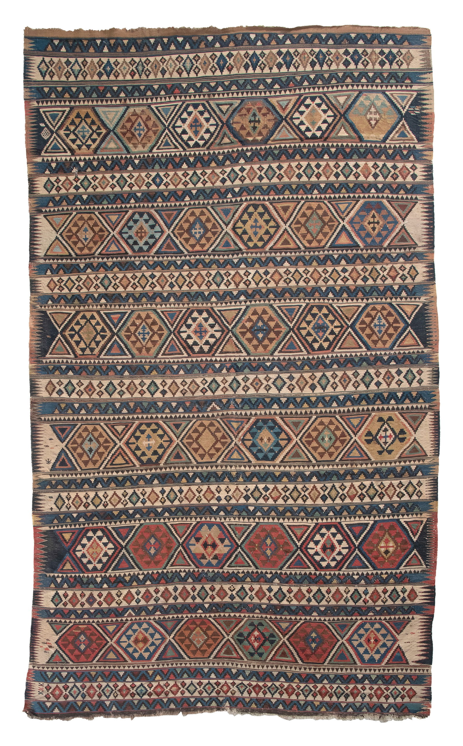KILIM RUG: 6'3" X 10'4" Early 20th Century (1 of 1)