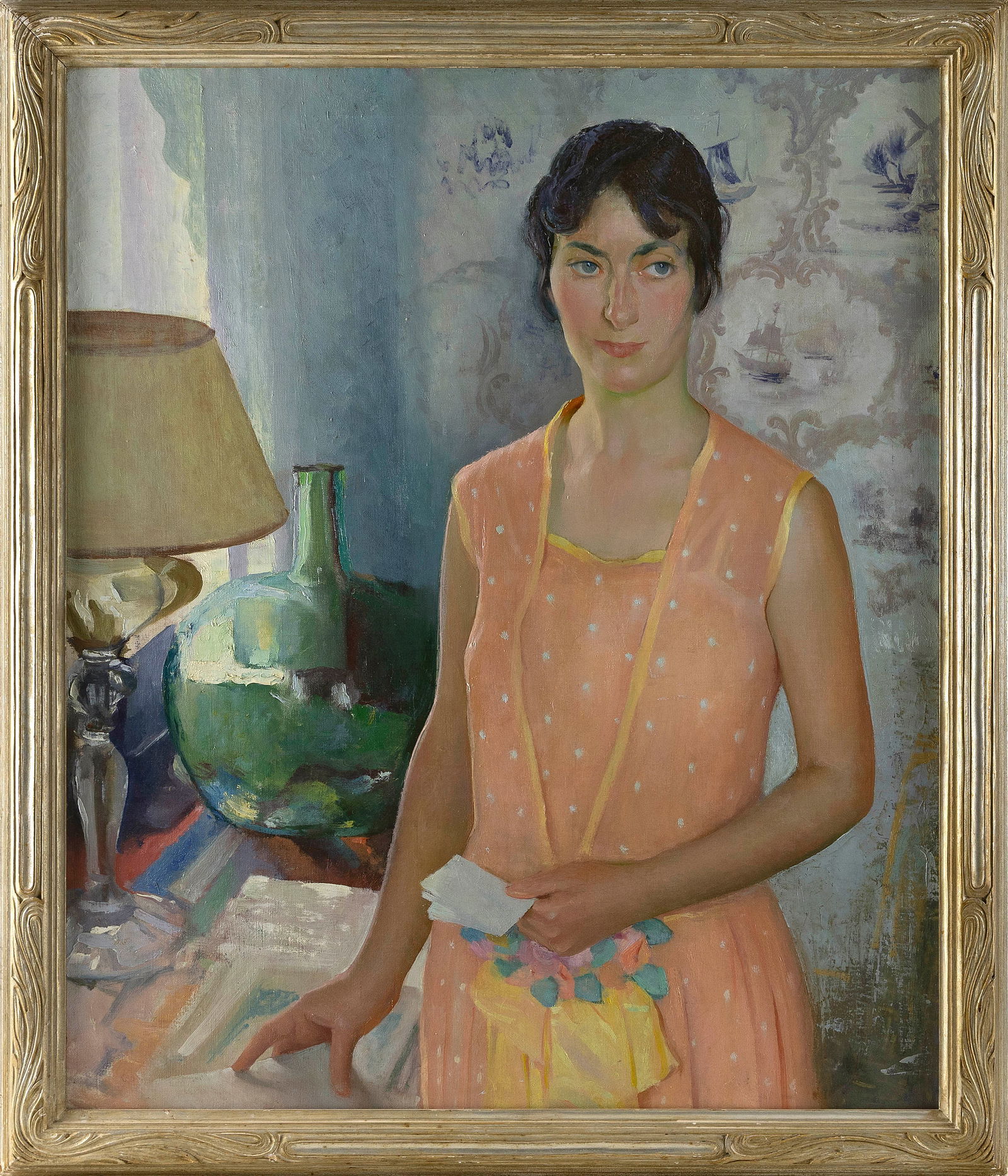 GERRIT ALBERTUS BENEKER (Massachusetts/New York/Michigan, 1882-1934), Portrait of the artist's (1 of 2)