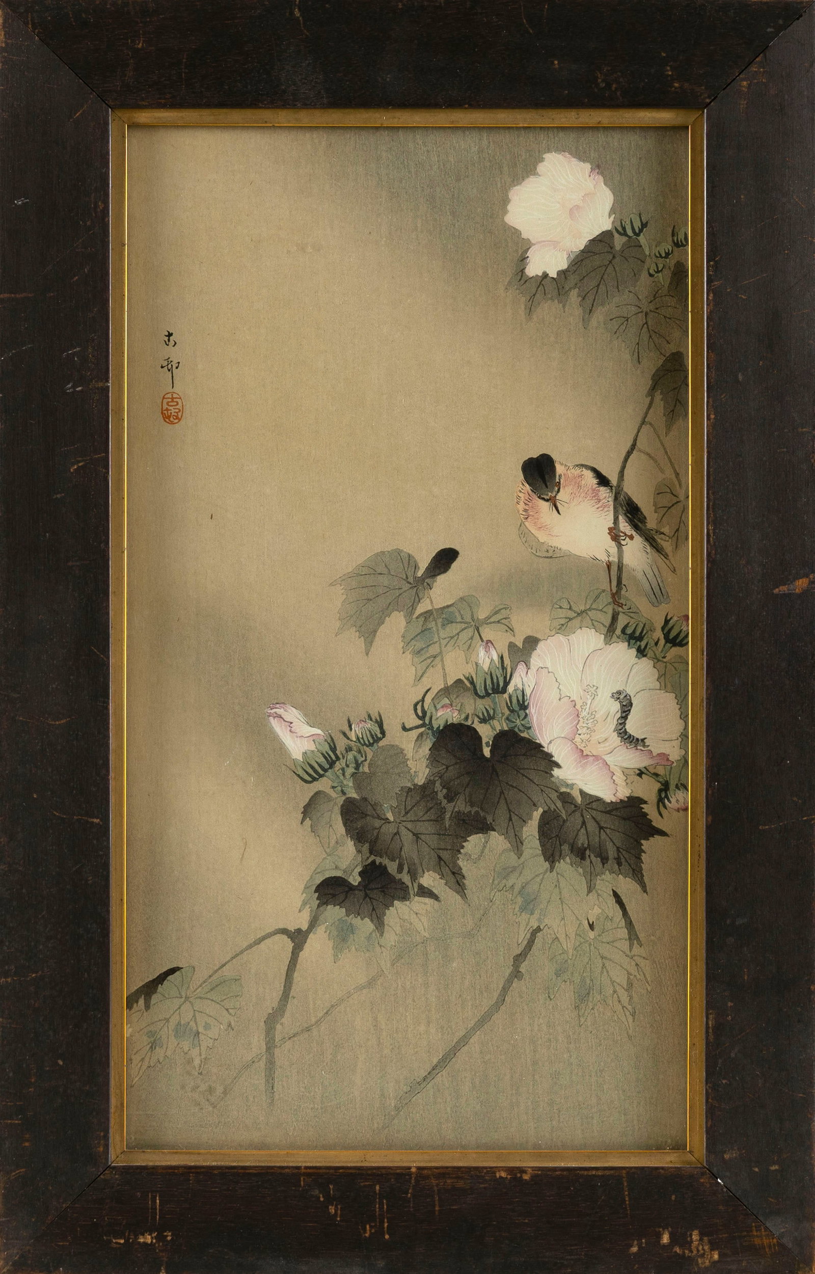 Bird and caterpillar. (1 of 2)