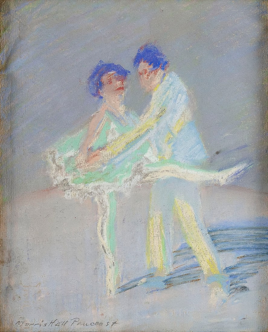 MORRIS HALL PANCOAST (Massachusetts/Pennsylvania/New Jersey, 1877-1963), Ballet dancers., Color (1 of 3)