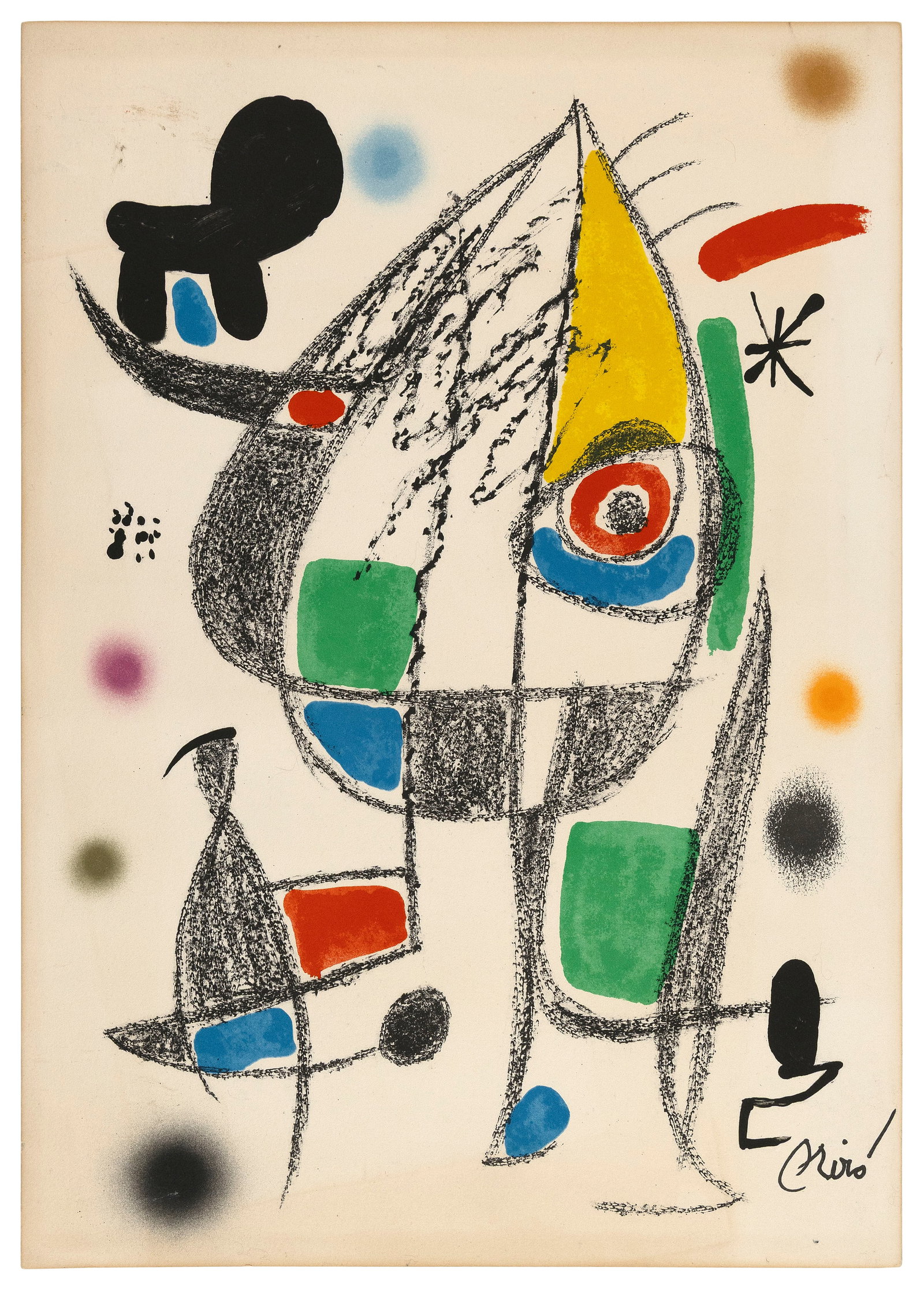 JOAN MIRO (Spain/France, 1893-1983), "Maravillas con Variaciones Acrosticas en el Jardin de Miro" (1 of 1)