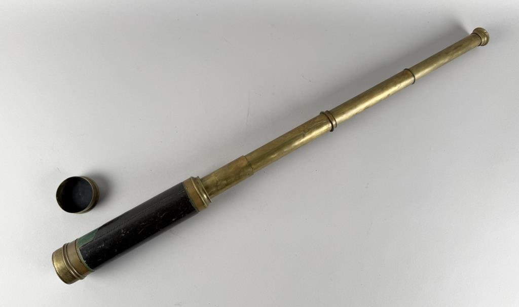 SPYGLASS 19th Century Length open 33". (1 of 4)