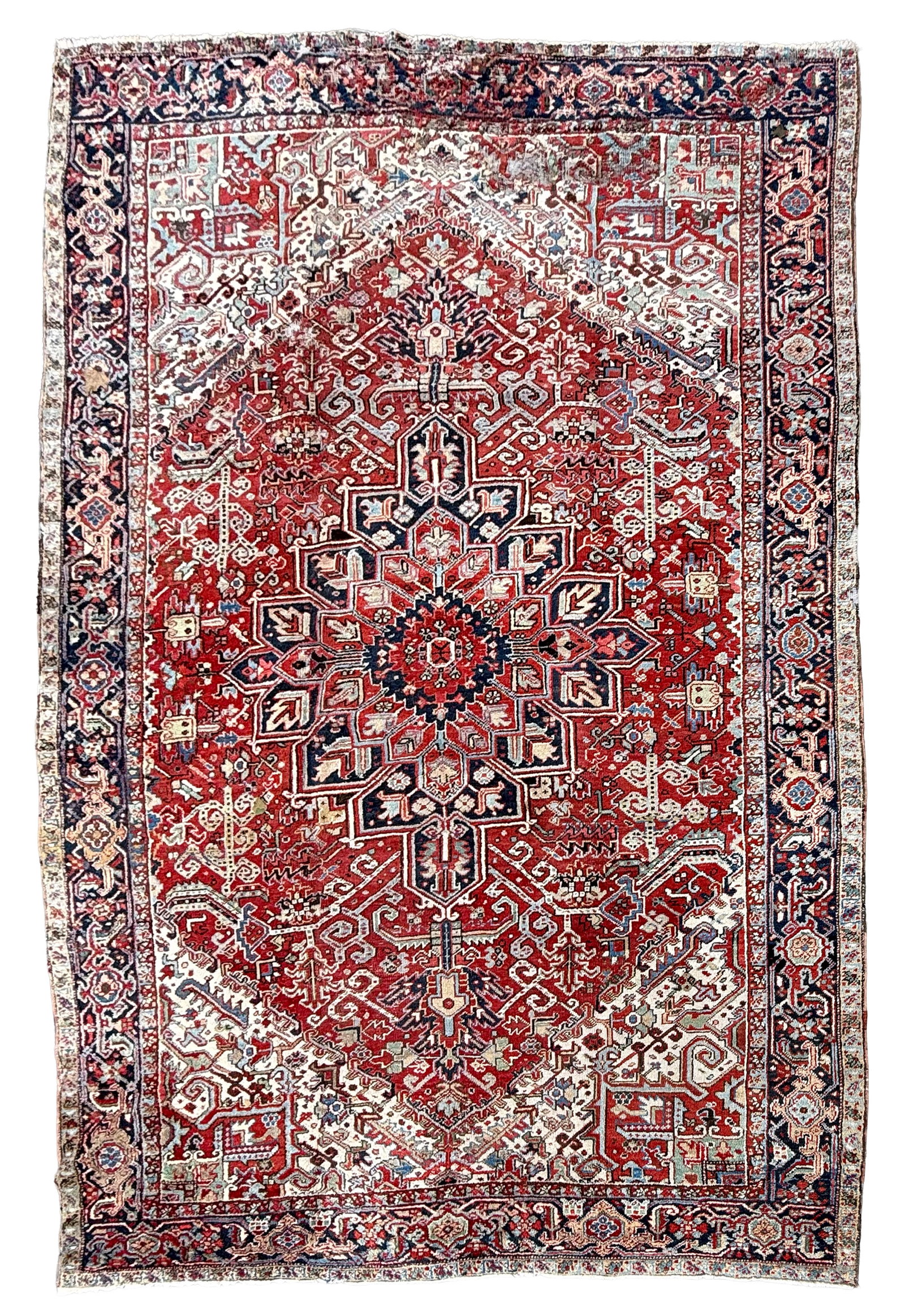 HERIZ RUG: 8'5" X 11'3" Circa 1930 (1 of 1)