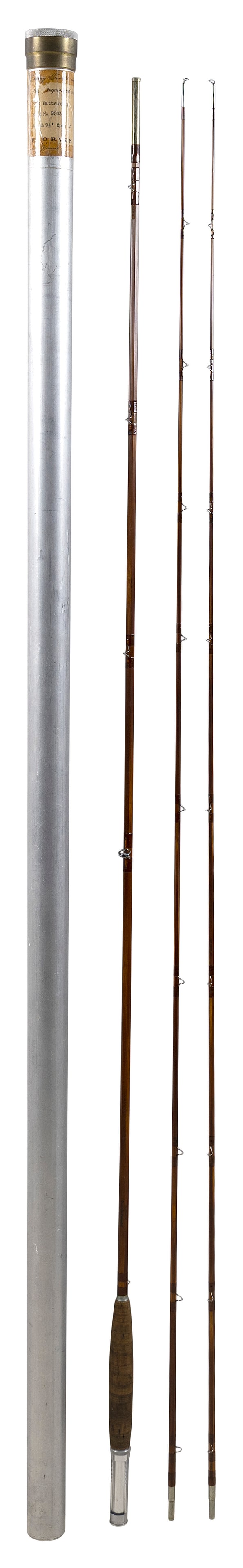 ORVIS "BATTENKILL" BAMBOO FLY ROD Circa 1950 Length 9'6". (1 of 1)