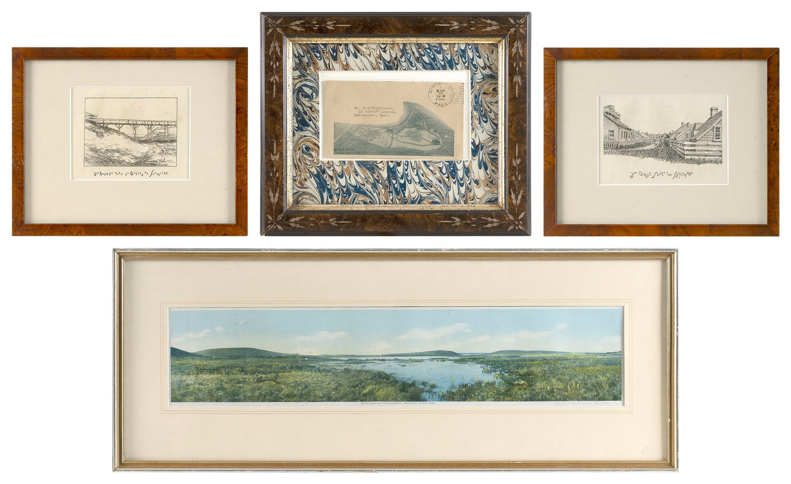 FOUR NANTUCKET-RELATED PRINTS 20th Century (1 of 5)