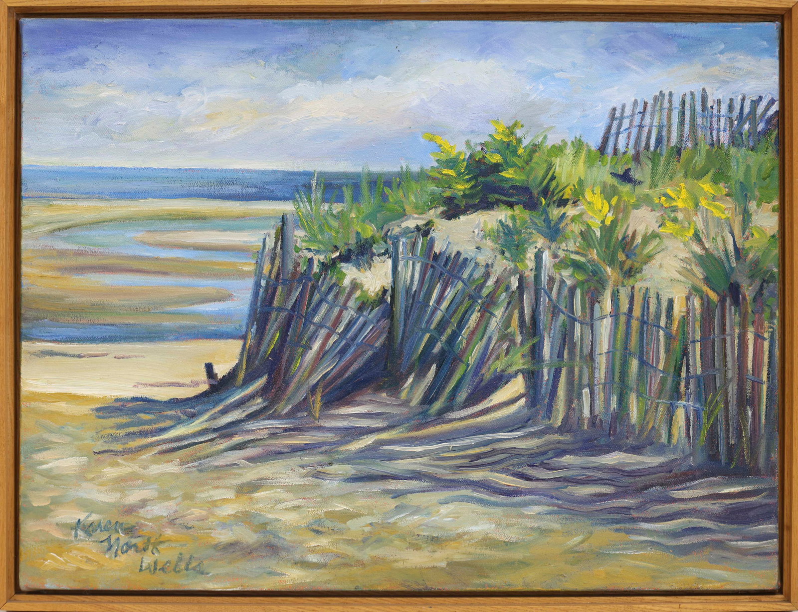 KAREN NORTH WELLS (Cape Cod, Massachusetts, Contemporary), Low Tide on the Bayside -- Bayview (1 of 1)