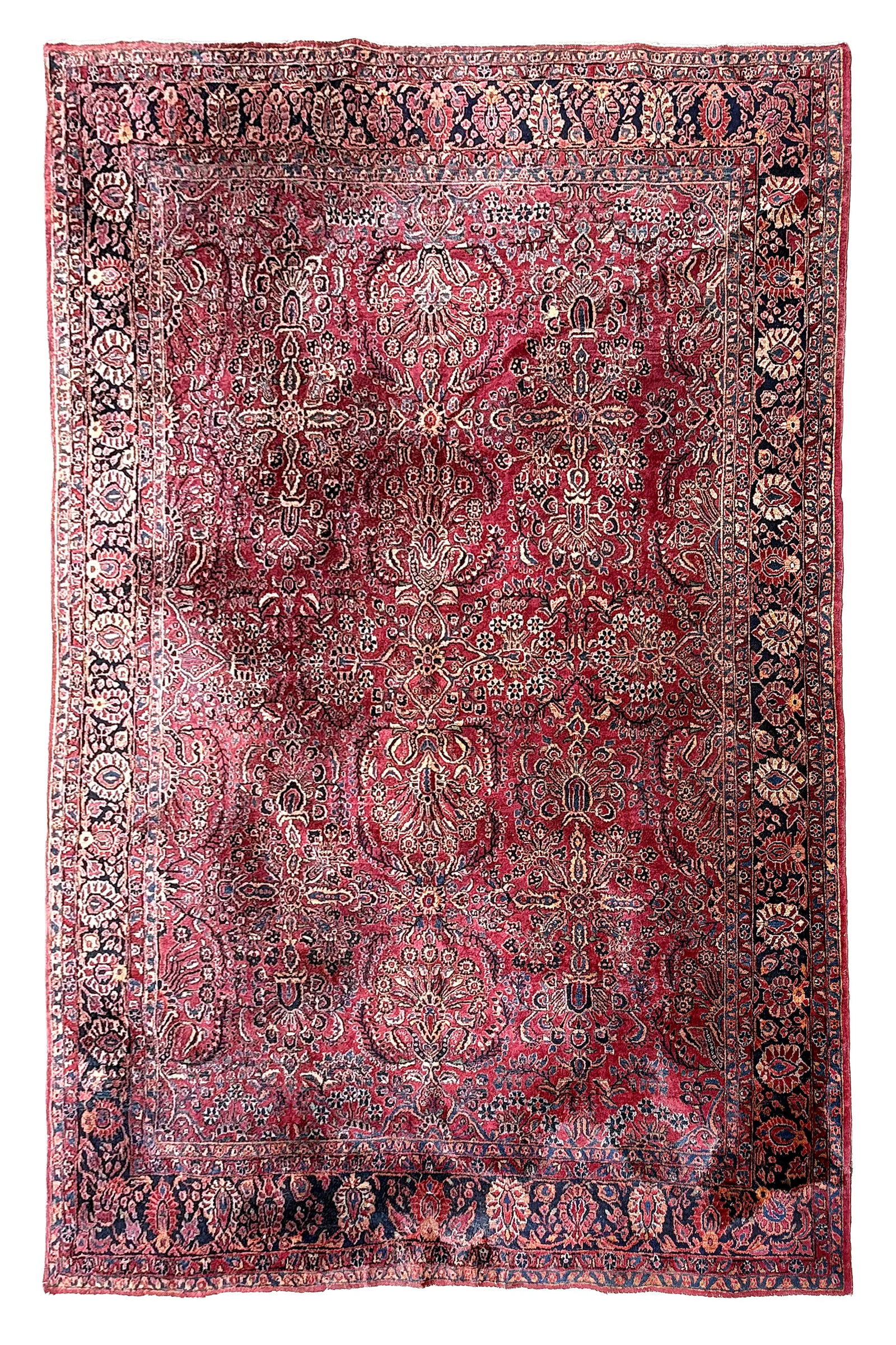 SAROUK RUG: 8'8" X 12'0" Circa 1930-40 (1 of 1)