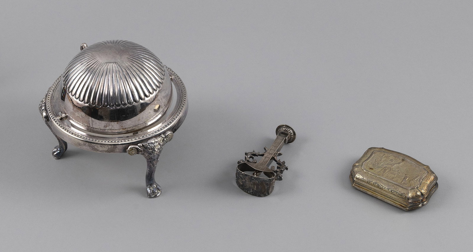 THREE SILVER ITEMS - 3