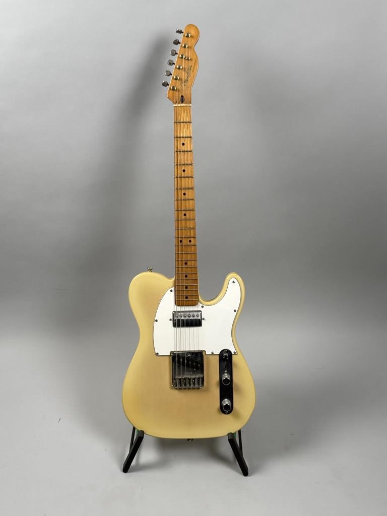 FENDER TELECASTER GUITAR Mexico, Contemporary Length 38.5".: FENDER TELECASTER GUITAR Mexico, Contemporary Serial #MN546164. Length 38.5".