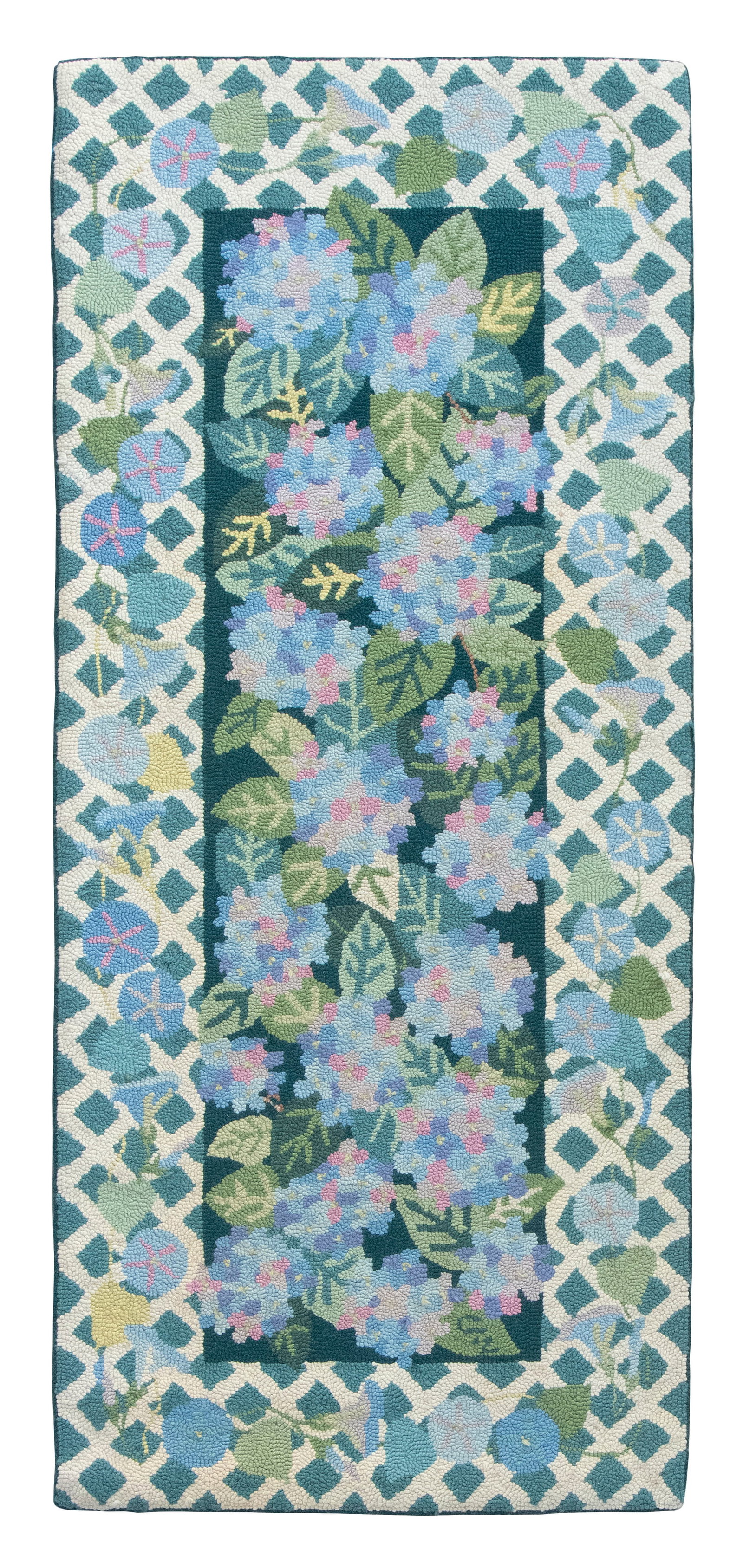 CLAIRE MURRAY HOOKED RUG: 66" X 29" Contemporary (1 of 1)