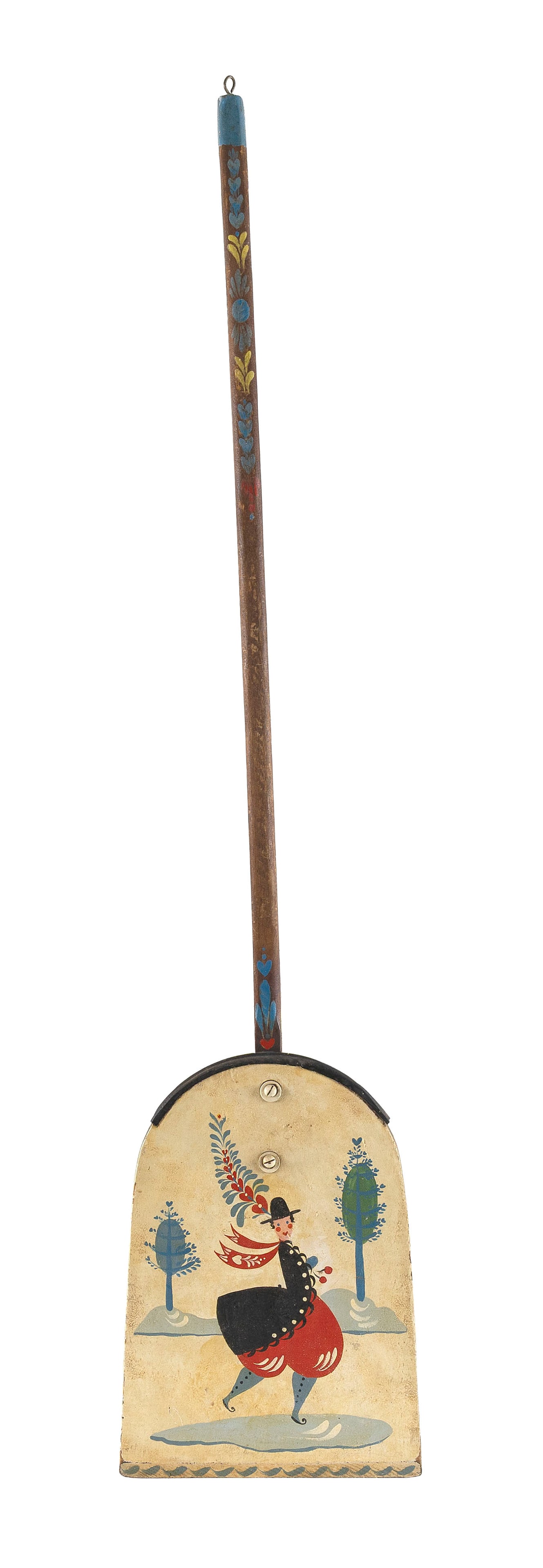 PETER HUNT (Massachusetts, 1896-1967), Wooden shovel, Length 50". (1 of 2)